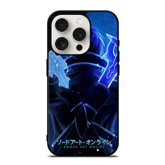 SWORD ART ONLINE KIRITO ANIME iPhone 15 Pro Case Cover