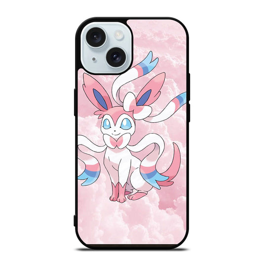 SYLVEON POKEMON ANIME iPhone 15 Case Cover
