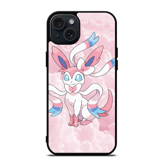 SYLVEON POKEMON ANIME iPhone 15 Plus Case Cover