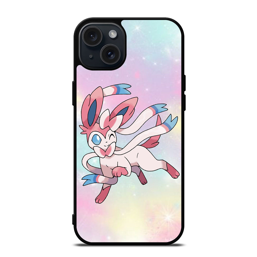 SYLVEON POKEMON CUTE ANIME iPhone 15 Plus Case Cover