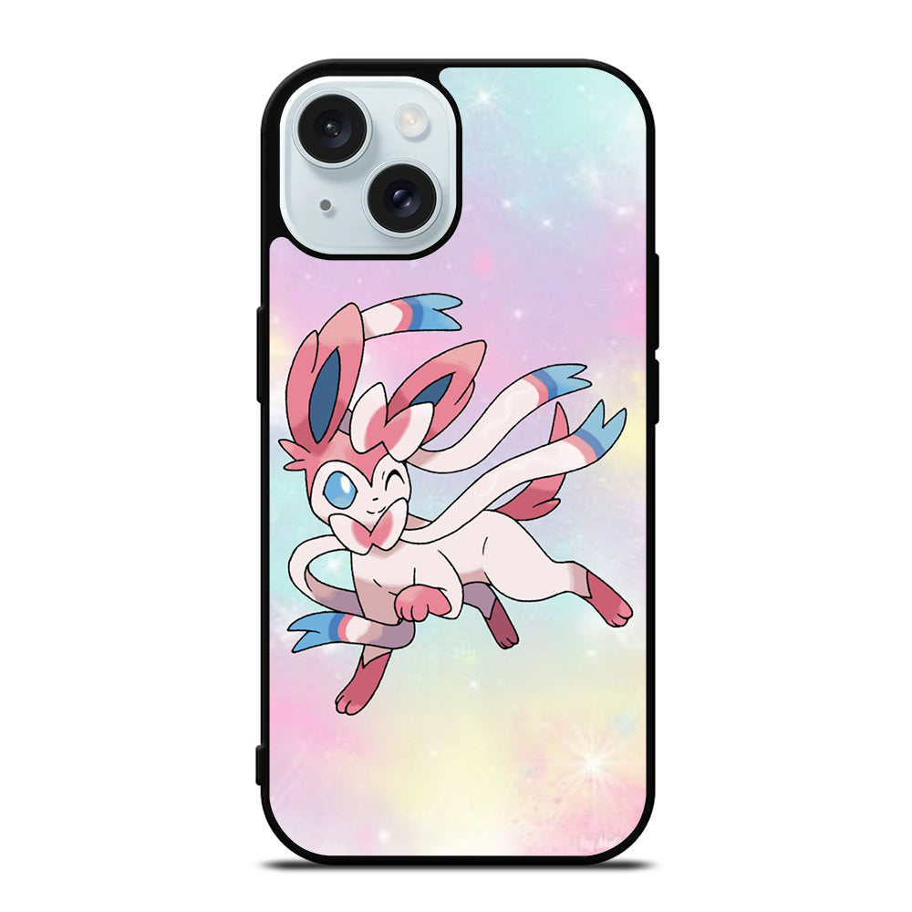 SYLVEON POKEMON CUTE ANIME iPhone 15 Case Cover