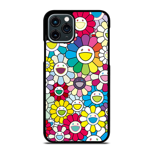 TAKASHI MURAKAMI FLOWERS COLORFUL iPhone 11 Pro Case Cover