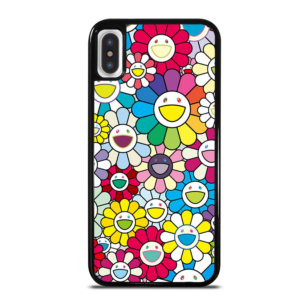 TAKASHI MURAKAMI FLOWERS COLORFUL iPhone X / XS Case Cover