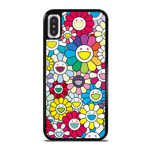 TAKASHI MURAKAMI FLOWERS COLORFUL iPhone X / XS Case Cover