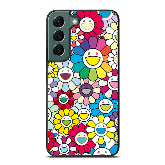TAKASHI MURAKAMI FLOWERS COLORFUL Samsung Galaxy S22 Case Cover