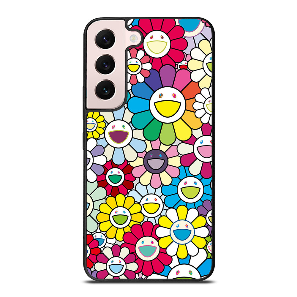 TAKASHI MURAKAMI FLOWERS COLORFUL Samsung Galaxy S22 Plus Case Cover
