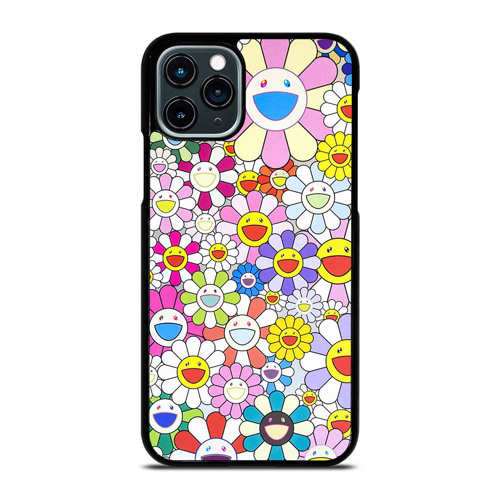 TAKASHI MURAKAMI FLOWERS PATTERN iPhone 11 Pro Case Cover