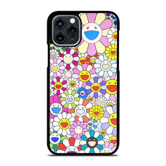 TAKASHI MURAKAMI FLOWERS PATTERN iPhone 11 Pro Case Cover