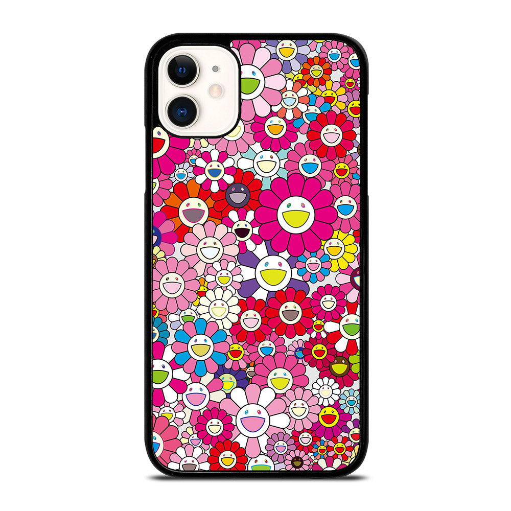 TAKASHI MURAKAMI FLOWERS PINK iPhone 11 Case Cover