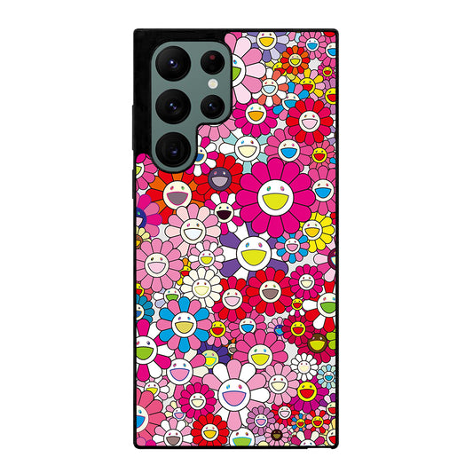 TAKASHI MURAKAMI FLOWERS PINK Samsung Galaxy S22 Ultra Case Cover