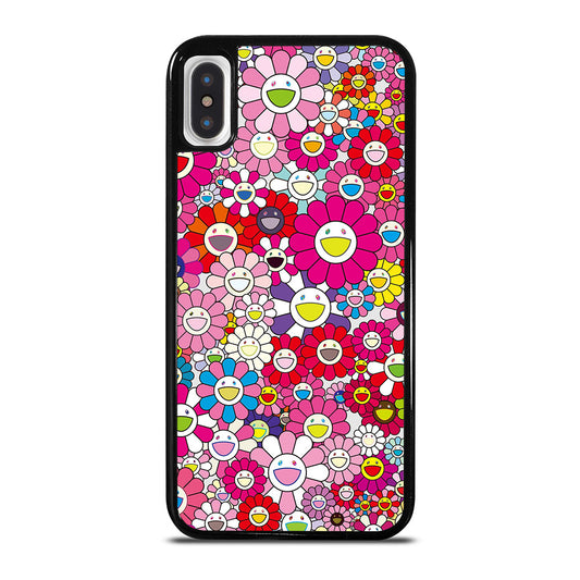 TAKASHI MURAKAMI FLOWERS PINK iPhone X / XS Case Cover