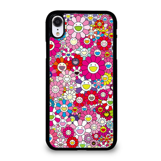 TAKASHI MURAKAMI FLOWERS PINK iPhone XR Case Cover