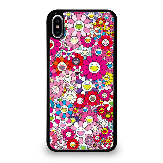 TAKASHI MURAKAMI FLOWERS PINK iPhone XS Max Case Cover