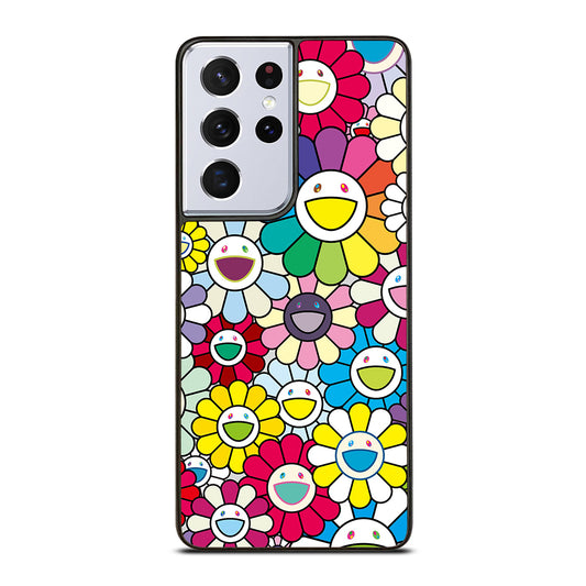 TAKASHI MURAKAMI FLOWERS COLORFUL Samsung Galaxy S21 Ultra Case Cover
