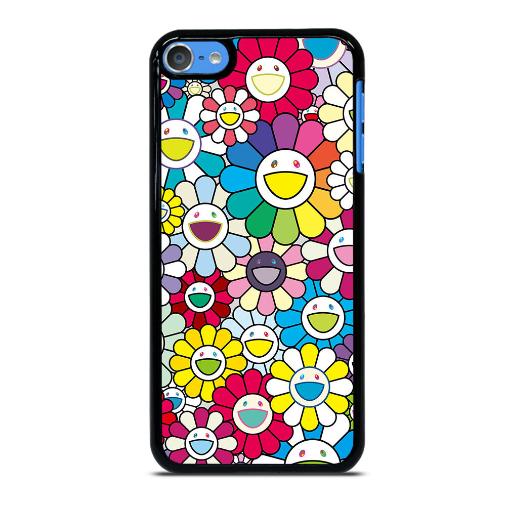 TAKASHI MURAKAMI FLOWERS COLORFUL iPod Touch 7 Case Cover