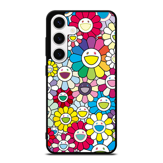 TAKASHI MURAKAMI FLOWERS COLORFUL Samsung Galaxy S24 Case Cover