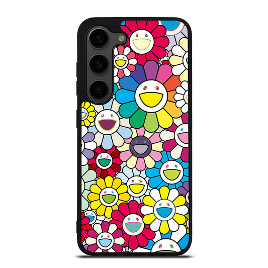 TAKASHI MURAKAMI FLOWERS COLORFUL Samsung Galaxy S23 Plus Case Cover
