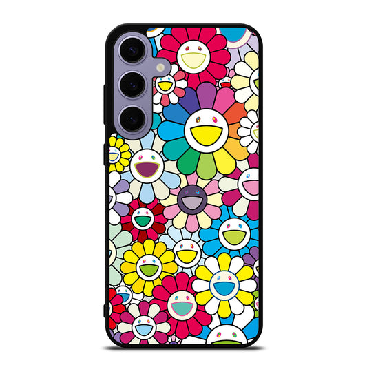 TAKASHI MURAKAMI FLOWERS COLORFUL Samsung Galaxy S24 Plus Case Cover