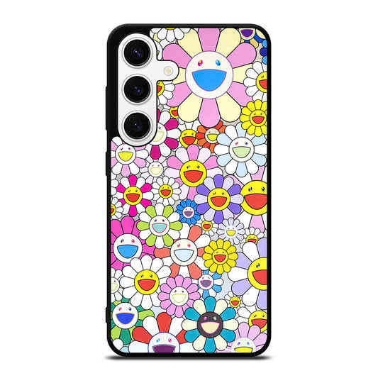 TAKASHI MURAKAMI FLOWERS PATTERN Samsung Galaxy S24 Case Cover