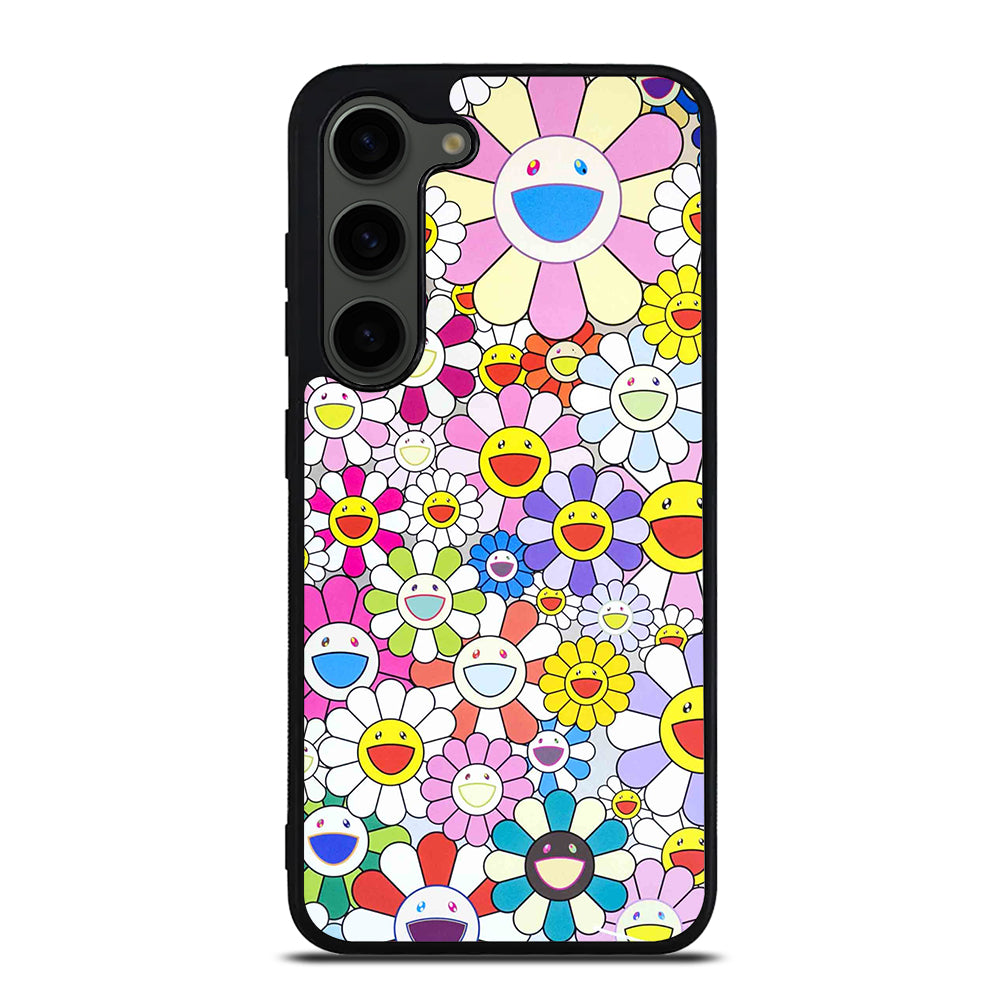 TAKASHI MURAKAMI FLOWERS PATTERN Samsung Galaxy S23 Plus Case Cover