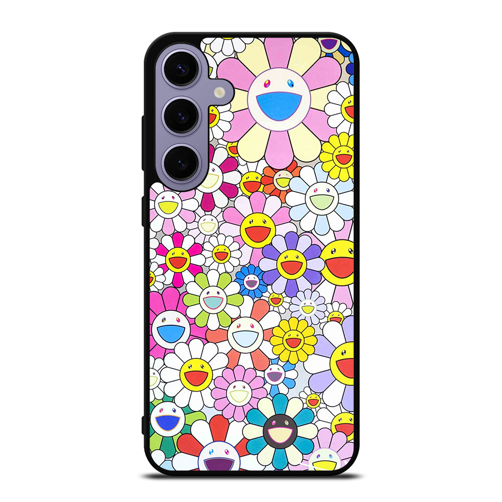 TAKASHI MURAKAMI FLOWERS PATTERN Samsung Galaxy S24 Plus Case Cover