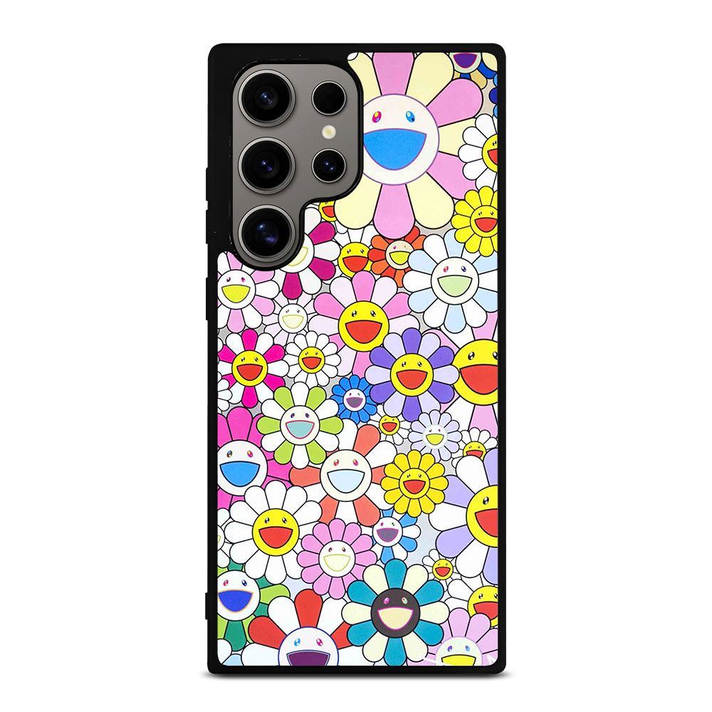TAKASHI MURAKAMI FLOWERS PATTERN Samsung Galaxy S24 Ultra Case Cover