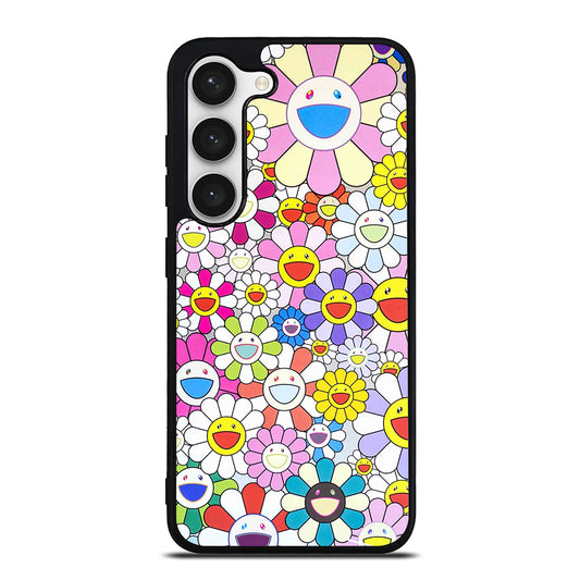 TAKASHI MURAKAMI FLOWERS PATTERN Samsung Galaxy S23 Case Cover