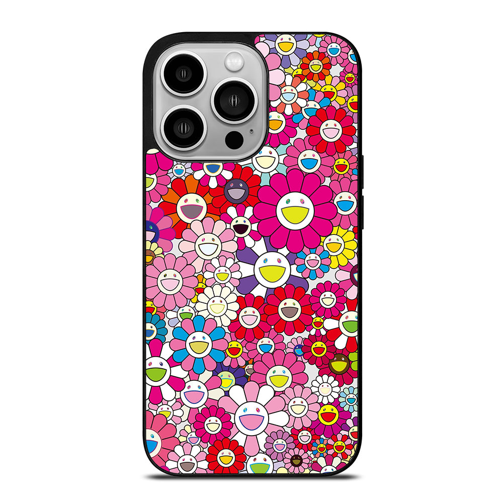TAKASHI MURAKAMI FLOWERS PINK iPhone 14 Pro Case Cover