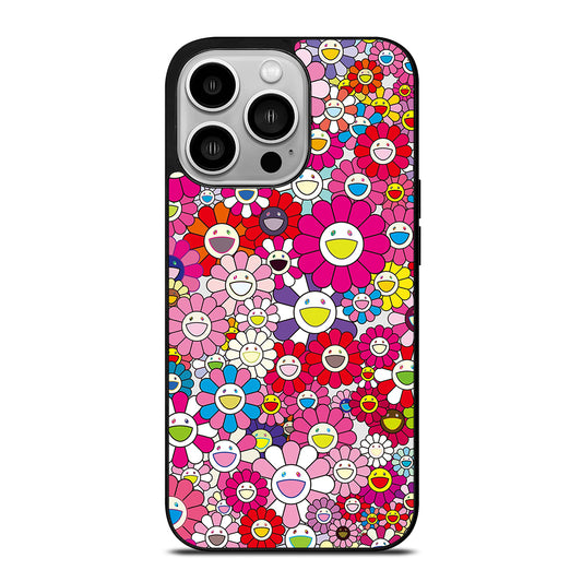TAKASHI MURAKAMI FLOWERS PINK iPhone 14 Pro Case Cover