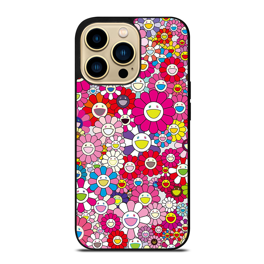 TAKASHI MURAKAMI FLOWERS PINK iPhone 14 Pro Max Case Cover