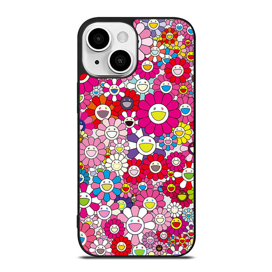 TAKASHI MURAKAMI FLOWERS PINK iPhone 13 Mini Case Cover
