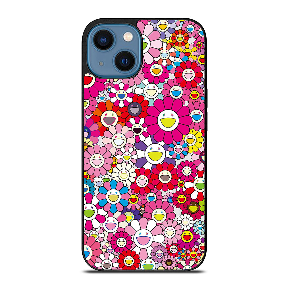 TAKASHI MURAKAMI FLOWERS PINK iPhone 14 Case Cover