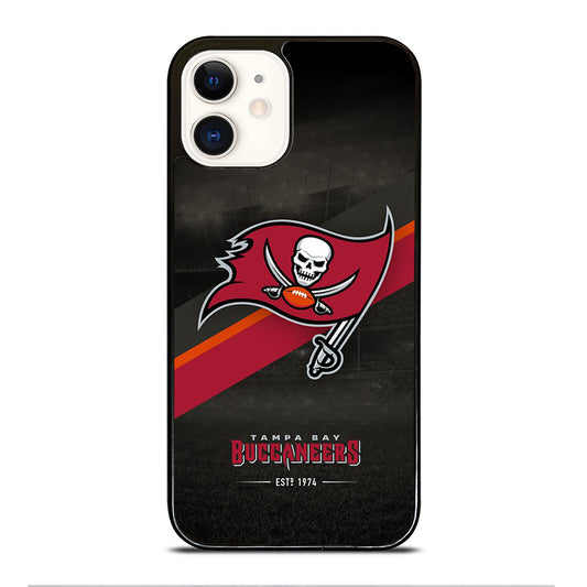 TAMPA BAY BUCCANEERS NFL LOGO iPhone 12 Case Cover