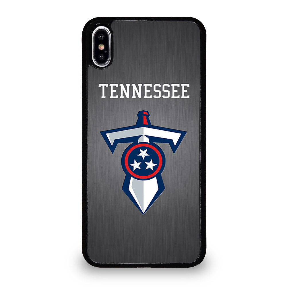 TENNESSEE TITANS METAL LOGO iPhone XS Max Case Cover