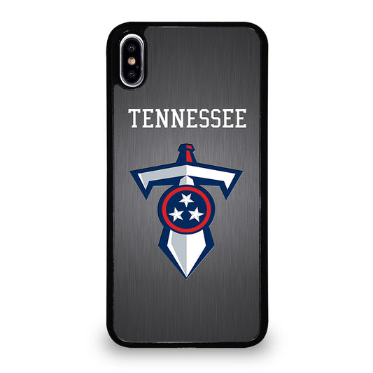 TENNESSEE TITANS METAL LOGO iPhone XS Max Case Cover