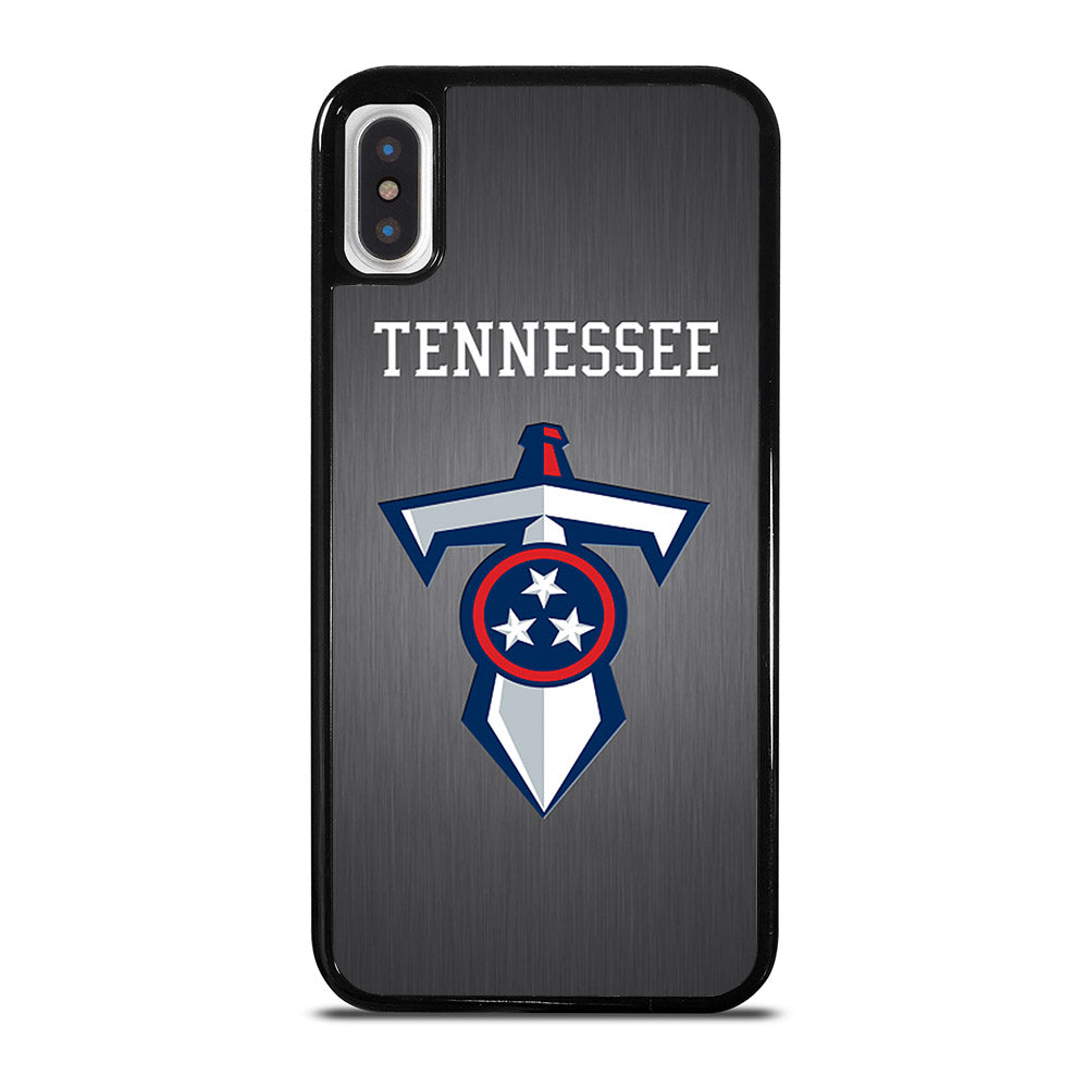 TENNESSEE TITANS METAL LOGO iPhone X / XS Case Cover