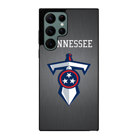 TENNESSEE TITANS METAL LOGO Samsung Galaxy S22 Ultra Case Cover