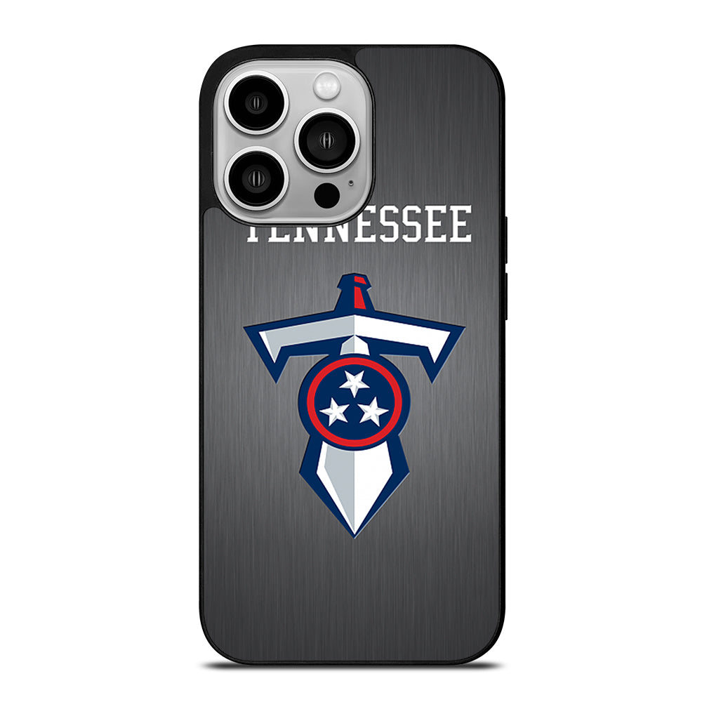 TENNESSEE TITANS METAL LOGO iPhone 14 Pro Case Cover