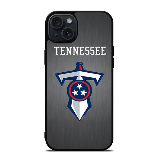 TENNESSEE TITANS METAL LOGO iPhone 15 Plus Case Cover