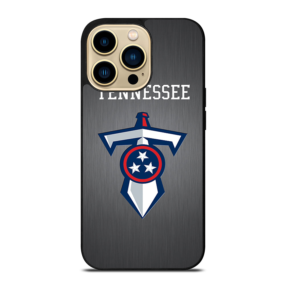 TENNESSEE TITANS METAL LOGO iPhone 14 Pro Max Case Cover