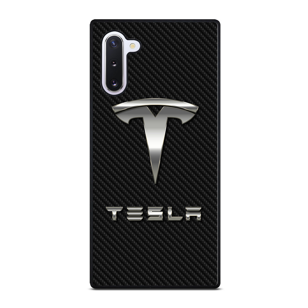 TESLA CARBON LOGO Samsung Galaxy Note 10 Case Cover