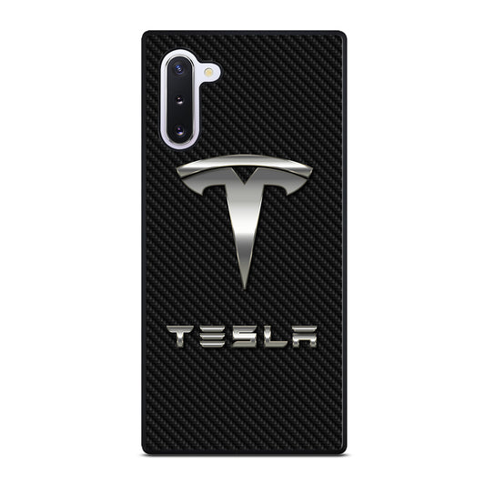 TESLA CARBON LOGO Samsung Galaxy Note 10 Case Cover