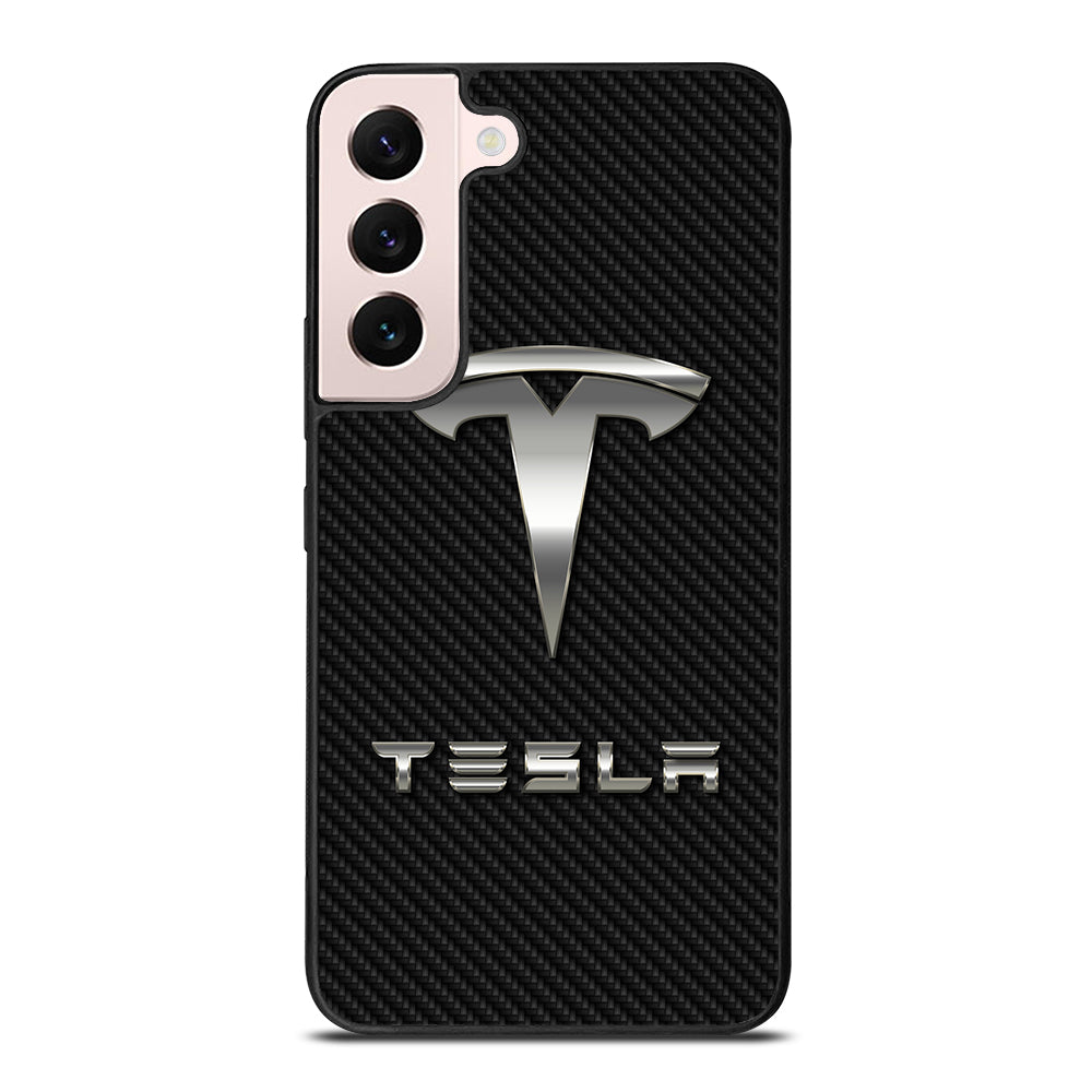 TESLA CARBON LOGO Samsung Galaxy S22 Plus Case Cover