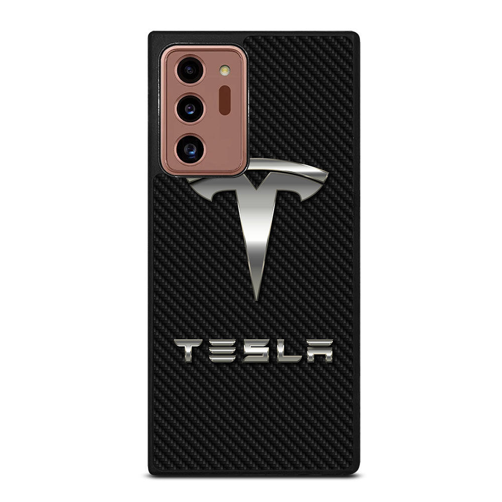 TESLA CARBON LOGO Samsung Galaxy Note 20 Ultra Case Cover