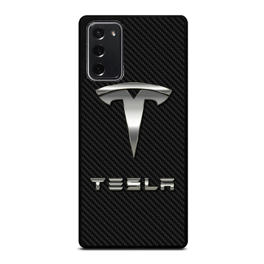 TESLA CARBON LOGO Samsung Galaxy Note 20 Case Cover