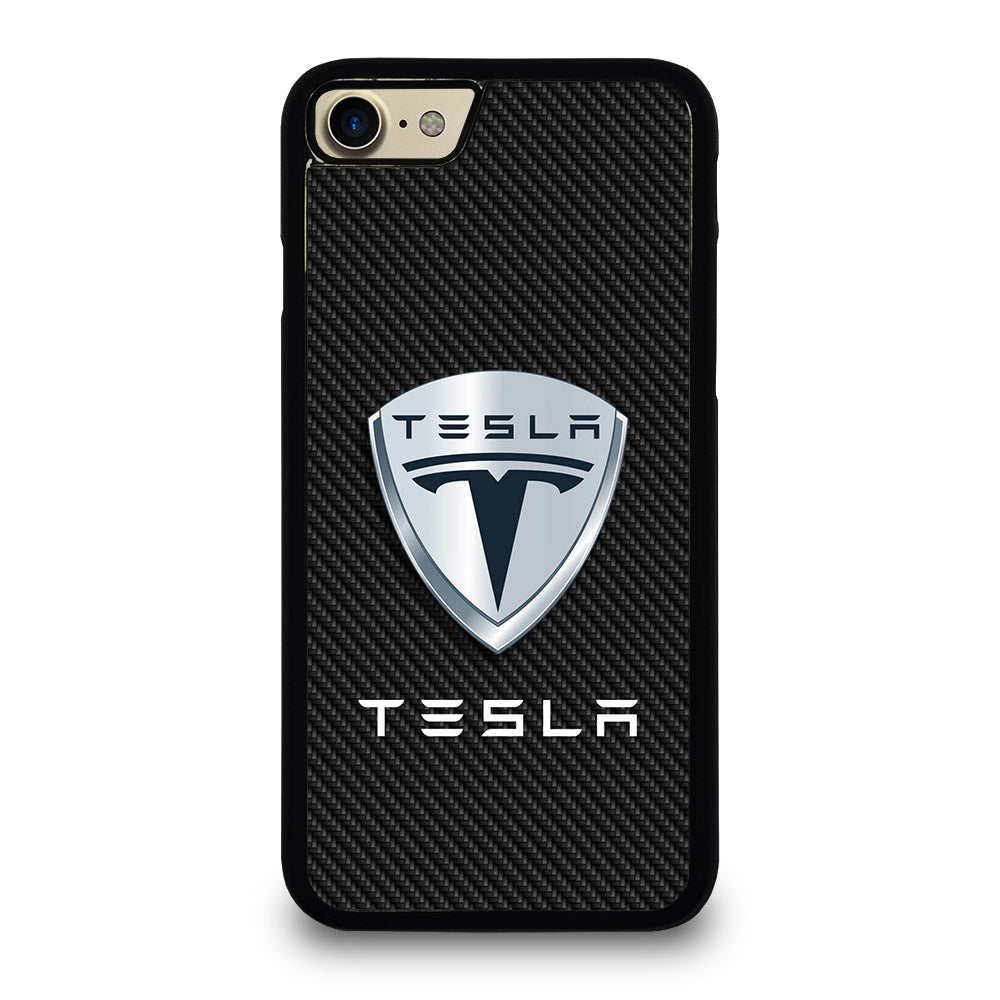 TESLA LOGO CARBON iPhone 7 / 8 Case Cover