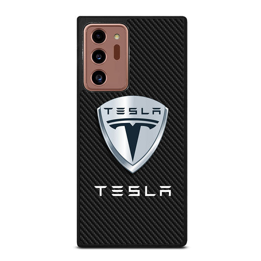 TESLA LOGO CARBON Samsung Galaxy Note 20 Ultra Case Cover