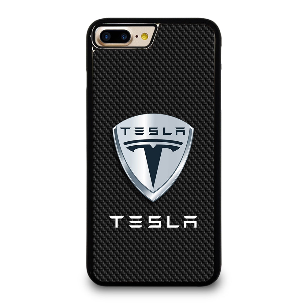 TESLA LOGO CARBON iPhone 7 / 8 Plus Case Cover