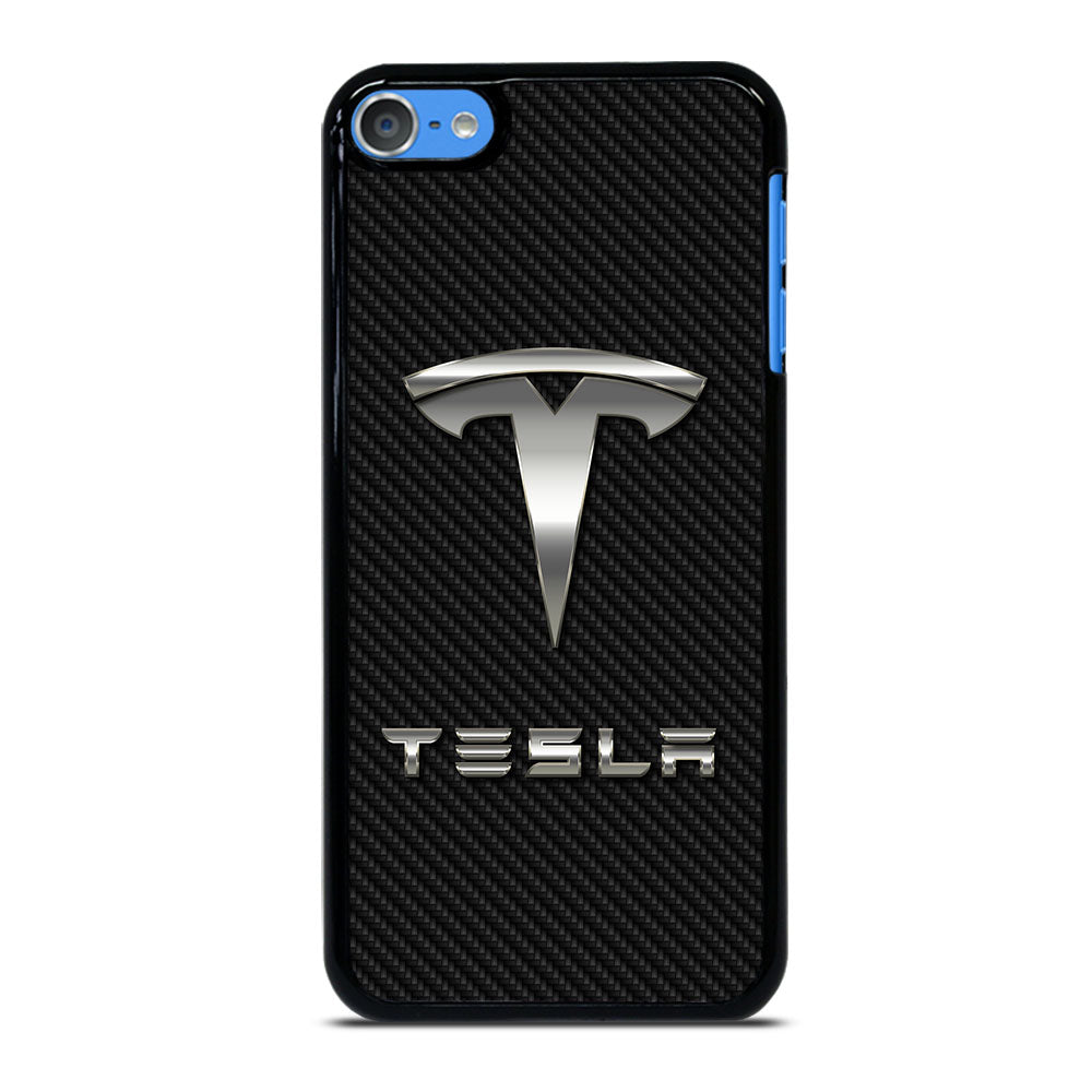 TESLA CARBON LOGO iPod Touch 7 Case Cover