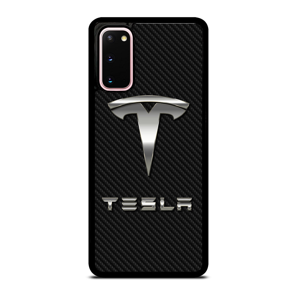TESLA CARBON LOGO Samsung Galaxy S20 Case Cover
